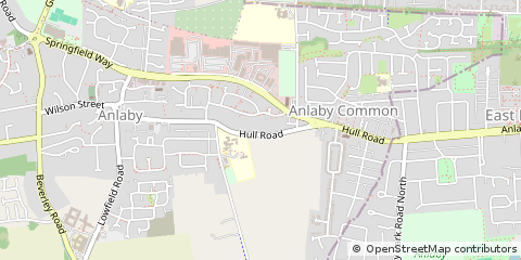 Map of Hull, Horth Humberside
