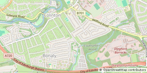 Map of Edinburgh