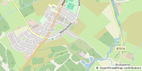 Map of Lanark