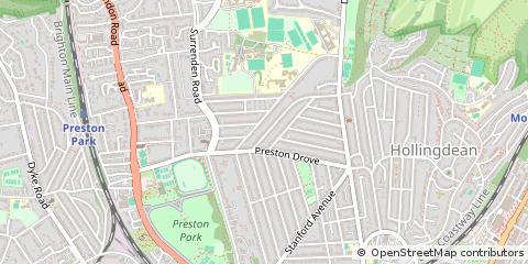 Map of Brighton
