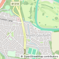 Map of Newcastle Upon Tyne