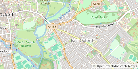 Map of Oxford