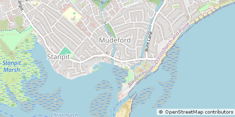 Map of Christchurch