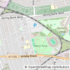 Map of Hull, East Yorkshire
