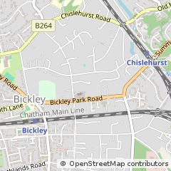 Map of Bromley, Kent