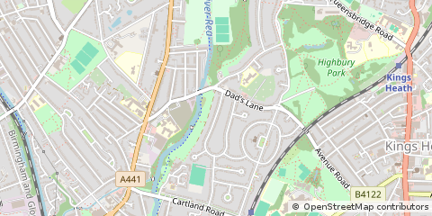 Map of Birmingham