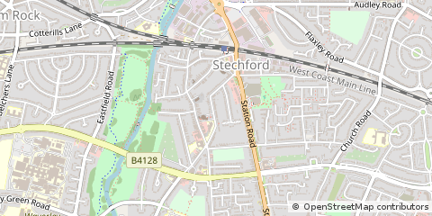 Map of Birmingham