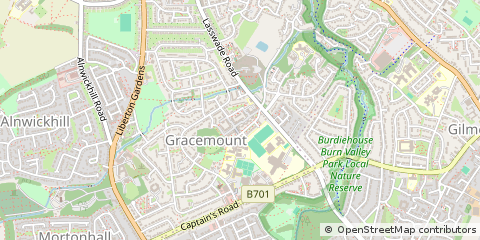 Map of Edinburgh, Lothian
