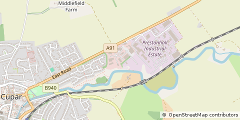 Map of Fife