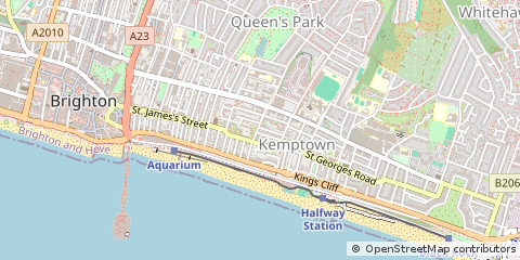 Map of Brighton