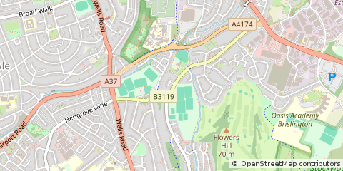 Map of Bristol