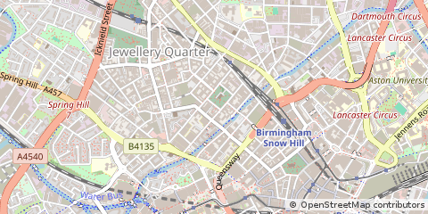 Map of Birmingham