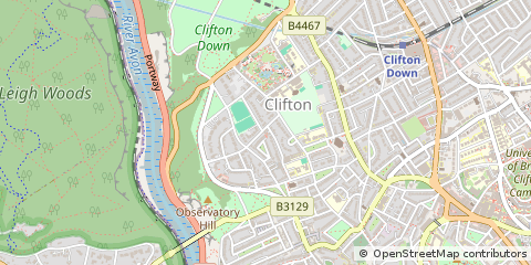 Map of Bristol