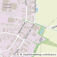 Map of Peterborough