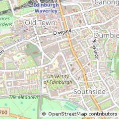 Map of Edinburgh