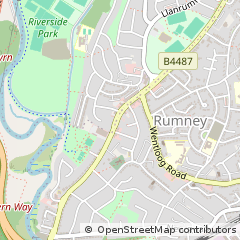 Map of Cardiff