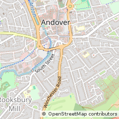 Map of Andover