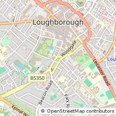 Map of Loughborough
