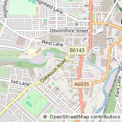 Map of Keighley