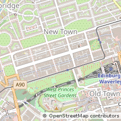 Map of Edinburgh
