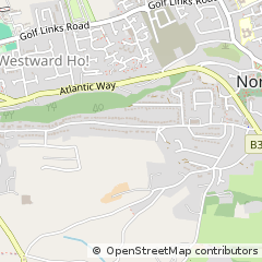 Map of Northam, Devon