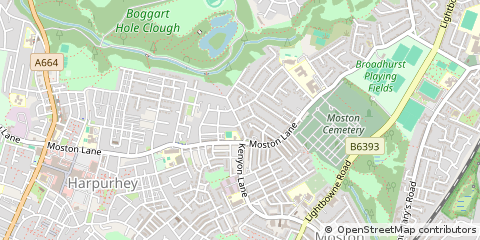 Map of Manchester