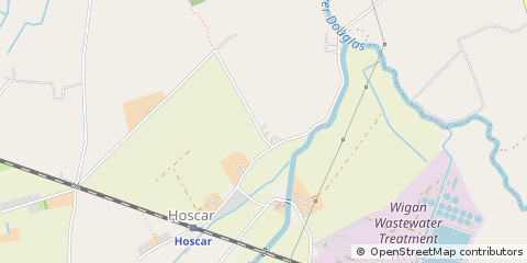 Map of Ormskirk, Lancashire