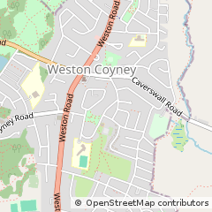 Map of Stoke-on-Trent, Staffordshire
