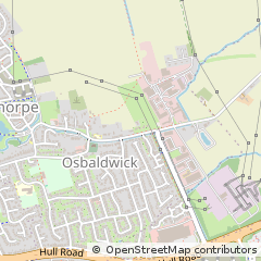 Map of York, North Yorkshire