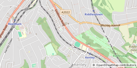 Map of Kenley