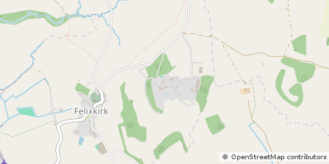 Map of Thirsk, North Yorkshire