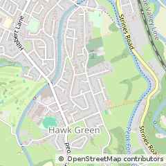 Map of Stockport, Cheshire