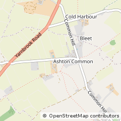 Map of Trowbridge, Wiltshire