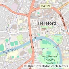 Map of Hereford