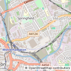 Map of Wolverhampton