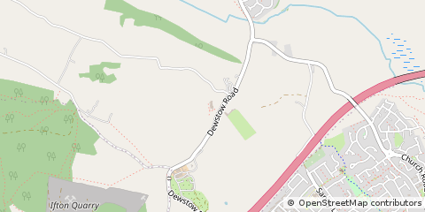 Map of Caldicot, Monmouthshire