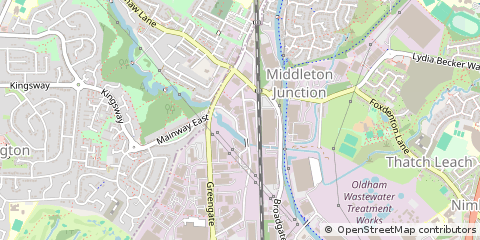 Map of Manchester