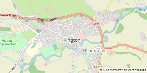 Map of Kington, Essex