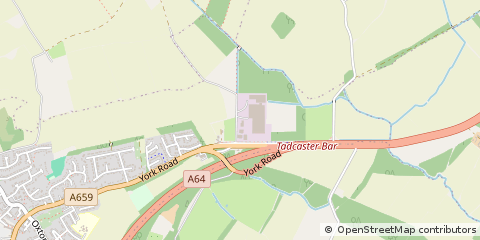 Map of Tadcaster