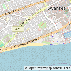 Map of Swansea