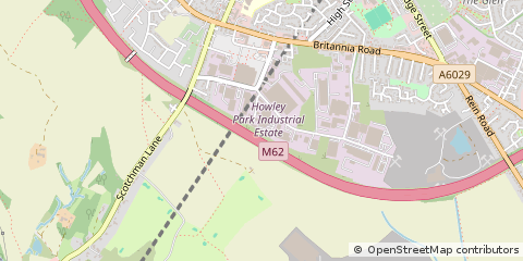 Map of Leeds