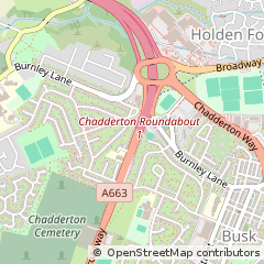Map of Oldham