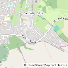 Map of Stoke-on-Trent, Staffordshire