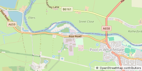Map of Otley, West Yorkshire