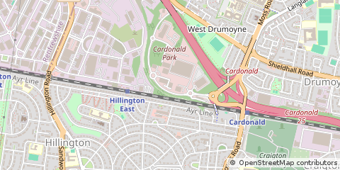 Map of Glasgow