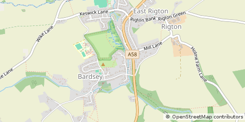 Map of Leeds