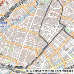 Map of Manchester