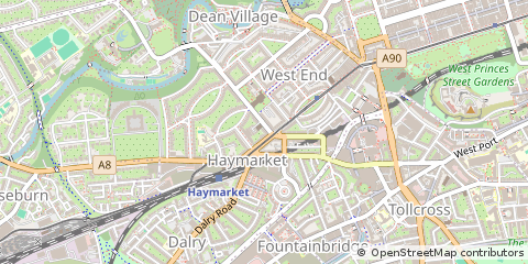 Map of Edinburgh