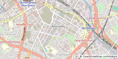 Map of Birmingham