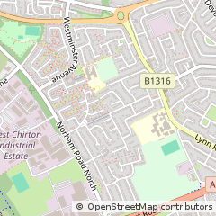 Map of North Shields